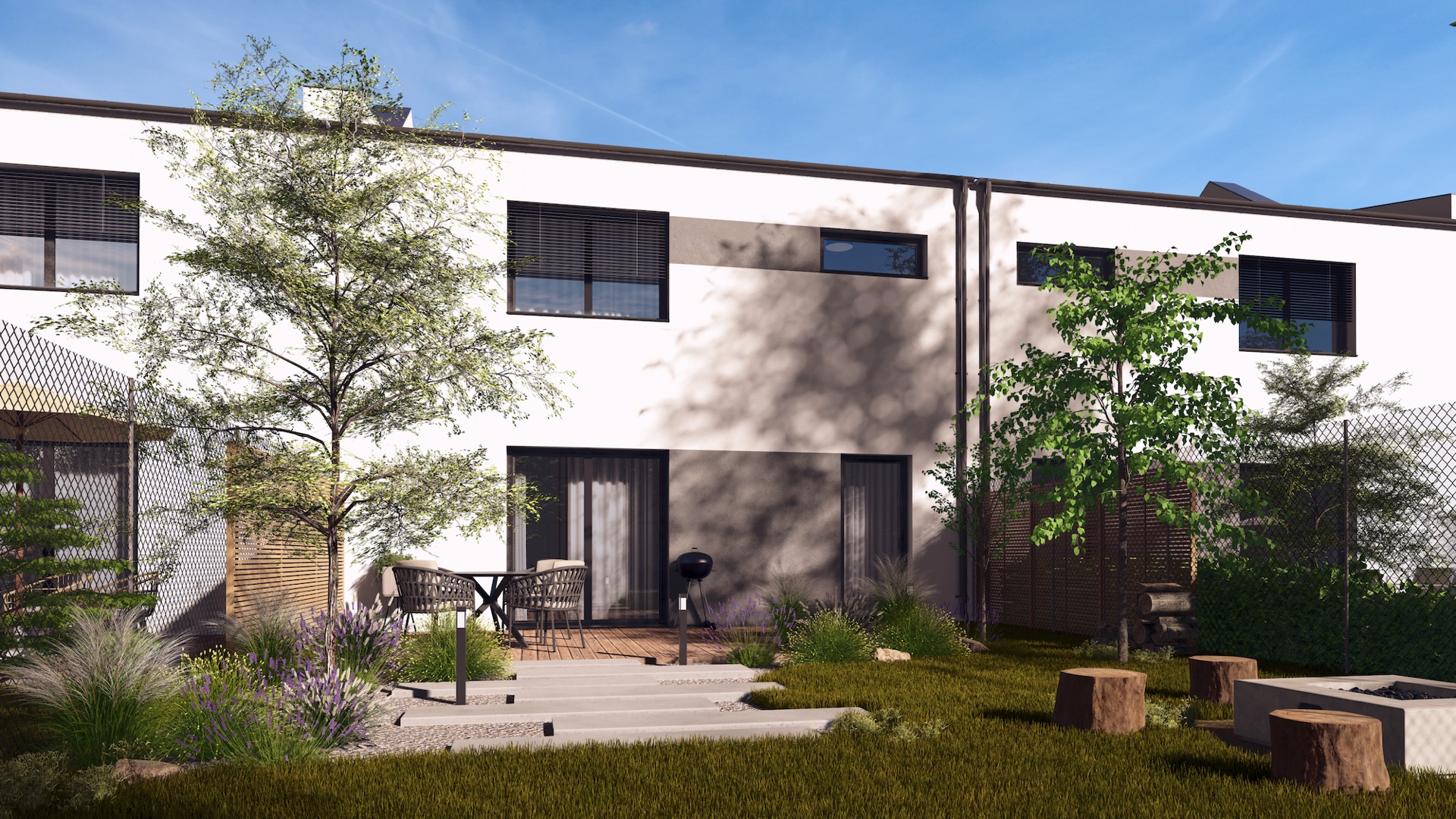 Vizualizace domu č. 12 — 4+kk 138.49 m² v projektu Domy Dubňany