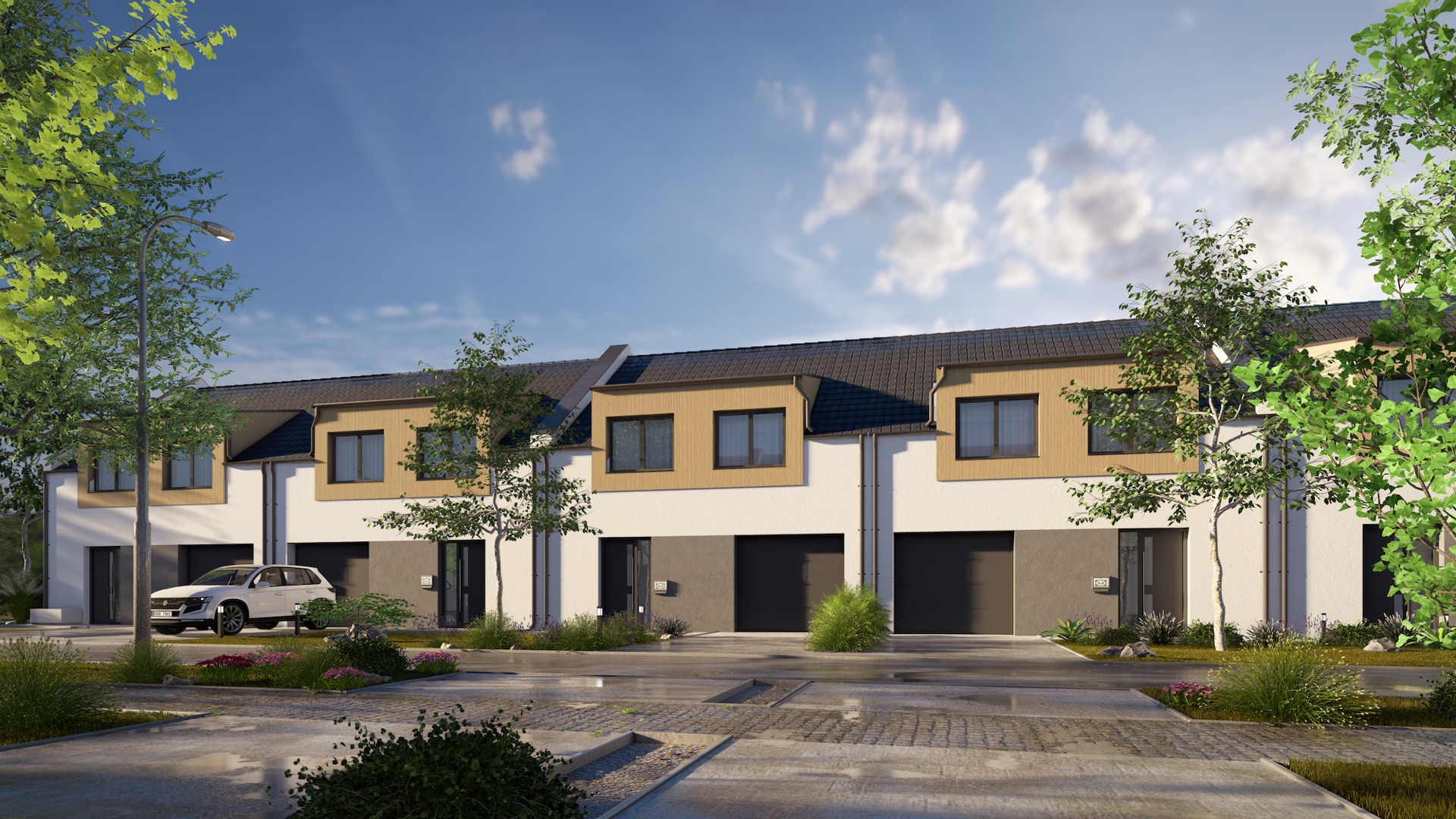 Vizualizace domu č. 18 — 4+kk 138.49 m² v projektu Domy Dubňany