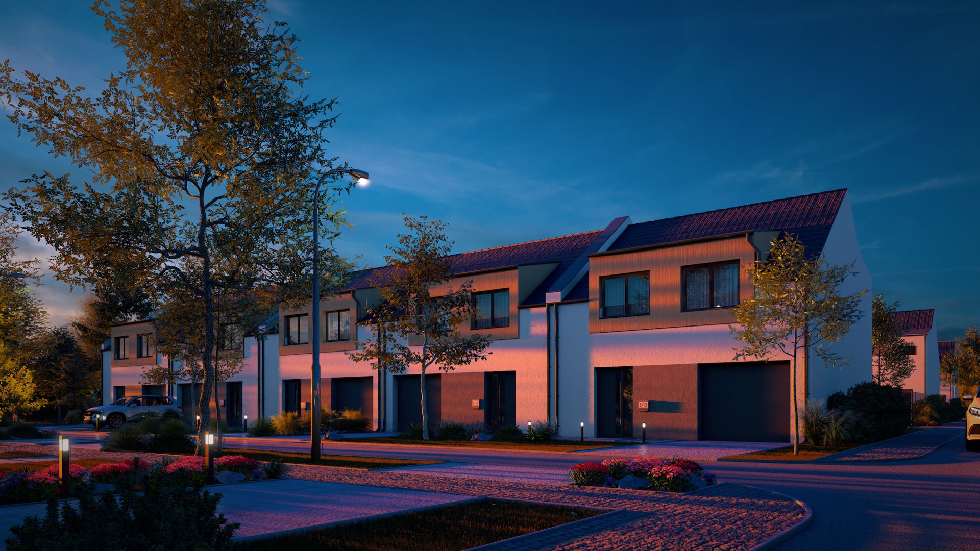 Vizualizace domu č. 6 — 4+kk 138.49 m² v projektu Domy Dubňany